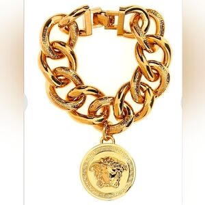 Versace AUTH. Medusa Chain Bracelet